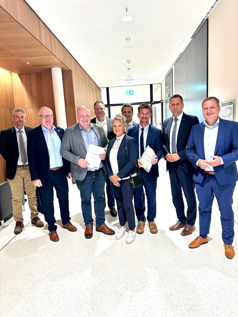 Besuch bei Minister Lies